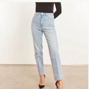 SPRWMN Slim Straight Leg Denim Jeans Light Wash size 26 NWT